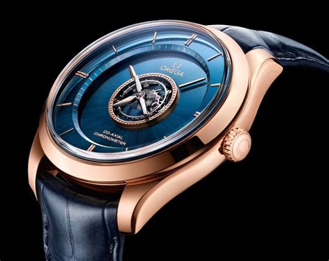 omega de ville tourbillon blue price|omega tourbillon price.